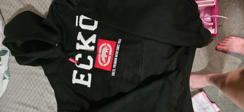 Eckō Unltd. Black Hoodie - Size XL/TG - photo 2