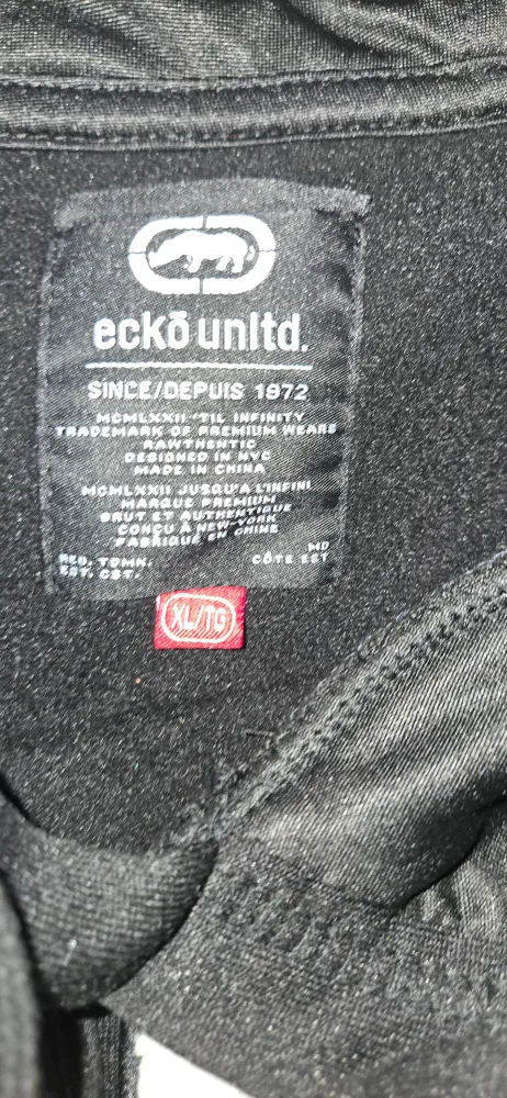 Eckō Unltd. Black Hoodie - Size XL/TG image indicator(3)