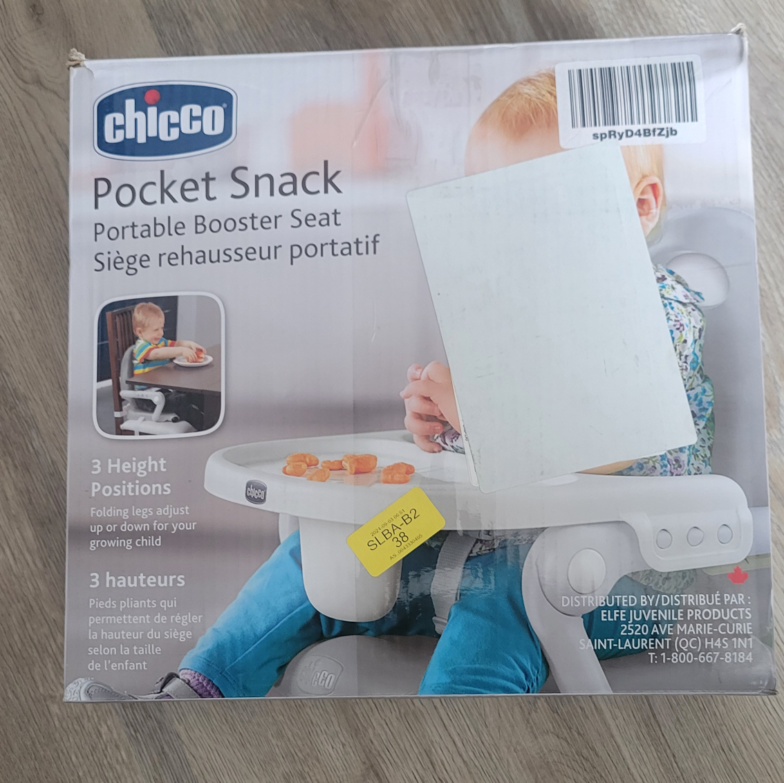 NEW Chicco Pocket Snack Portable Booster Seat - photo 2