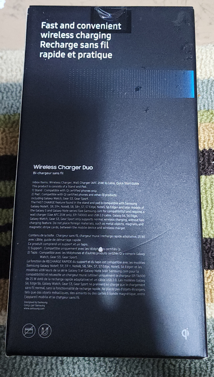 Samsung Wireless Charger Duo - Fast Wireless Charging - photo 2