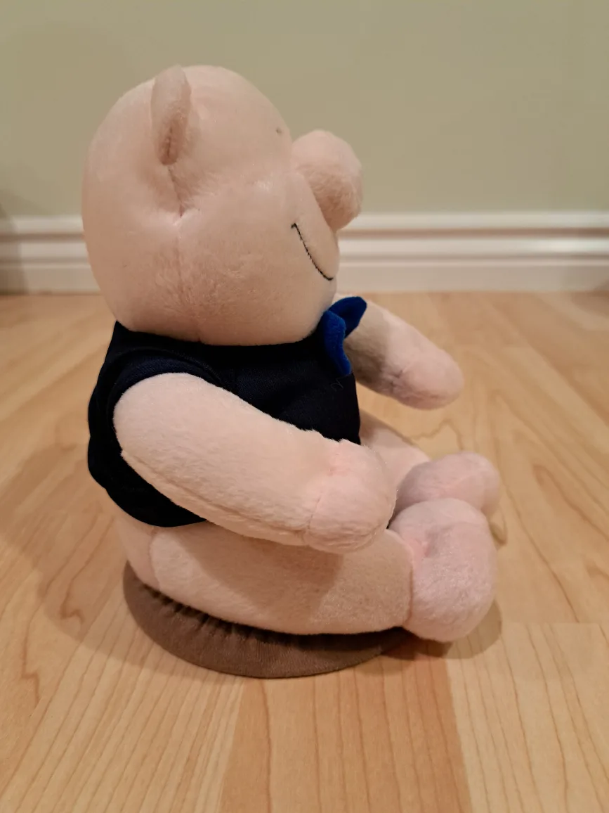 7" Adorable Plush Pig Toy image indicator(4)
