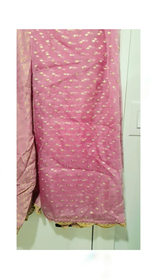 Gorgeous Pink Shalwar Kameez Suit with Dupatta image indicator(4)