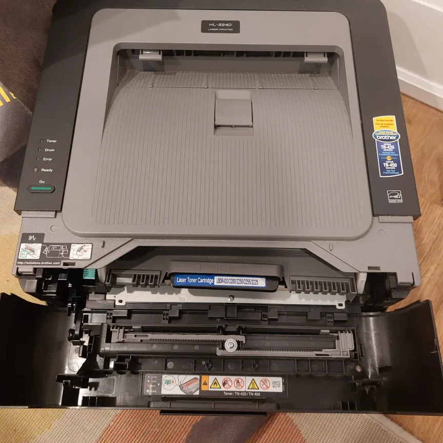 Brother Laser Printer w/ Toner, Canon Scanner image indicator(2)