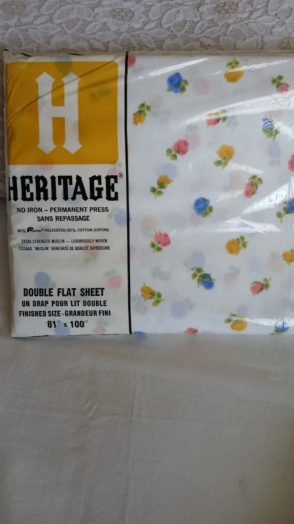 vintage bedsheets for $10.00 each image indicator(2)