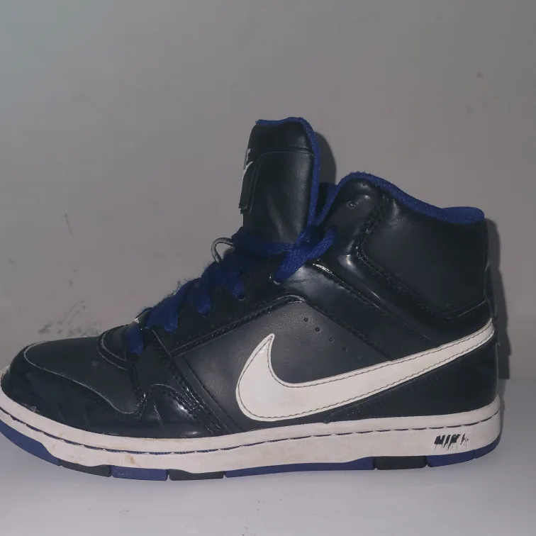 Kids' Eraser Brand Purple and Black High-Top Sneakers image indicator(4)