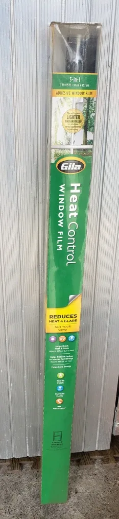 Gila Heat Control Window Film - Smoke - 3ft x 15ft thumbnail