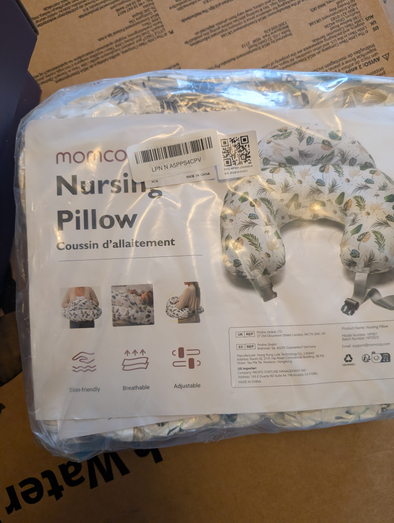 Momcozy Nursing Pillow - Floral Print