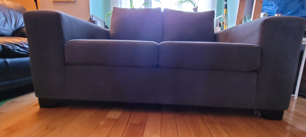 Grey Two-seater Sofa - photo 2