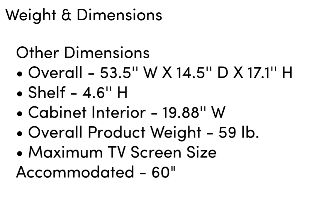 White TV Stand with Cabinet and Open Shelving - photo 5