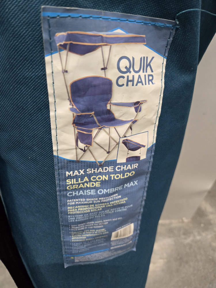 Chair Max Shade Chair - Portable Folding Chair with Canopy - photo 3