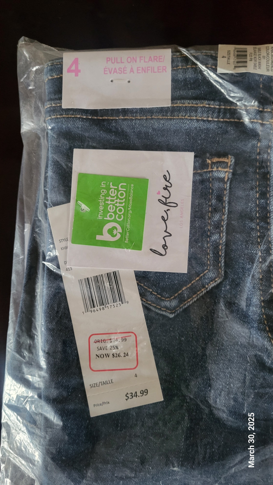 Love, Fire Kids Size 4 Jeans - photo 3