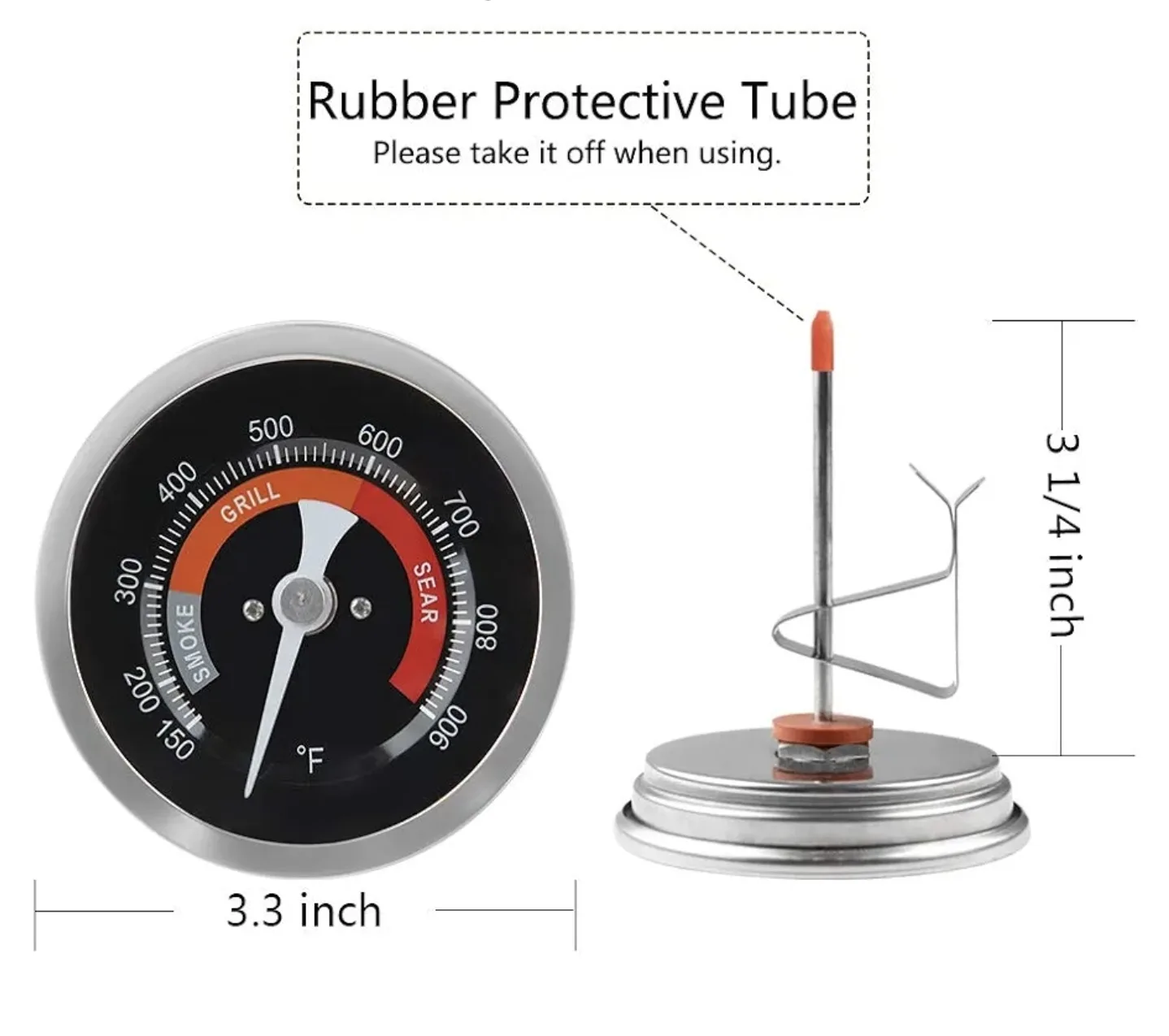 Big Green Egg Grill Thermometer thumbnail