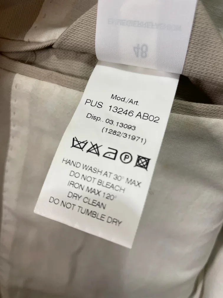 Italian Cotton Suit Jacket image indicator(8)