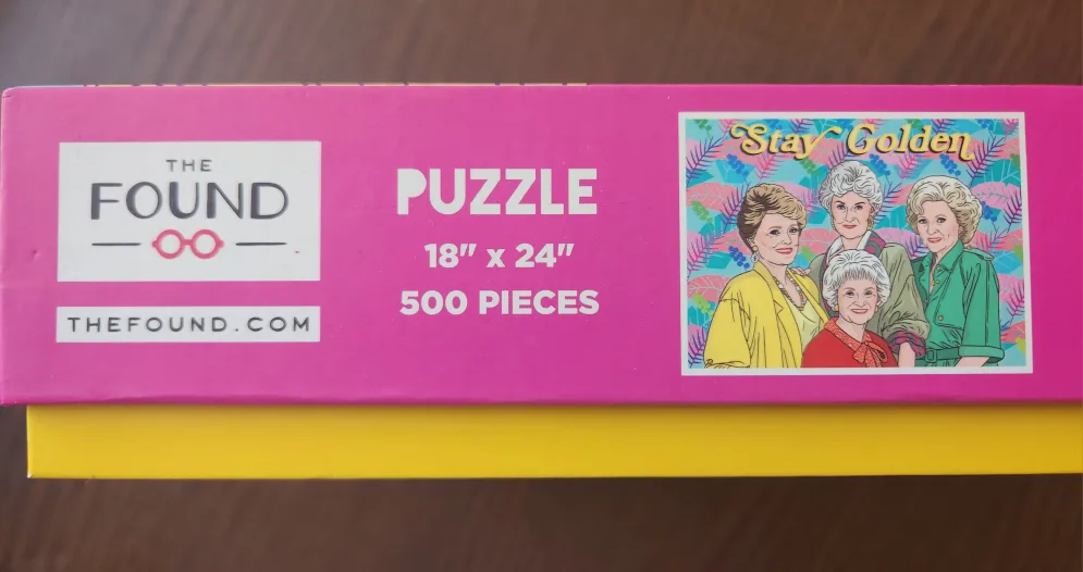 Golden Girls 500-piece jigsaw puzzle image indicator(2)