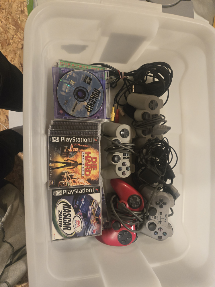 Sony PlayStation 1 Console with Games and Accessories - photo 3
