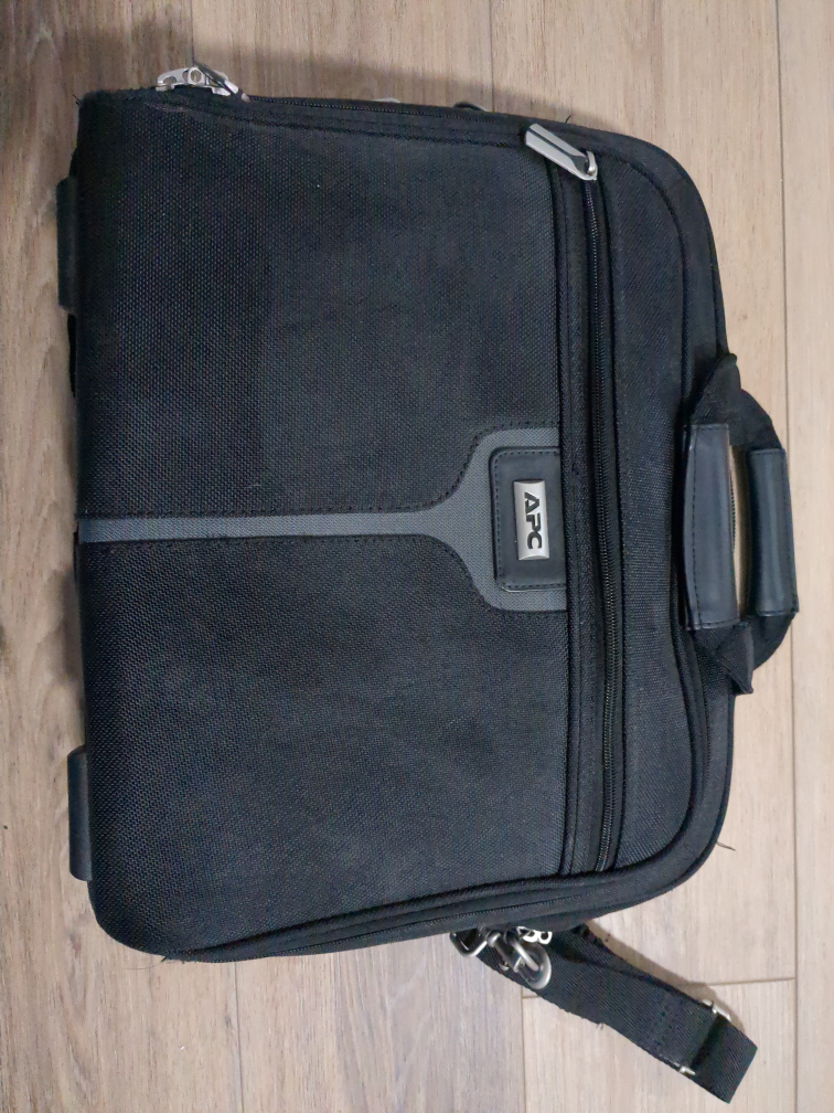 APC Black Laptop Bag