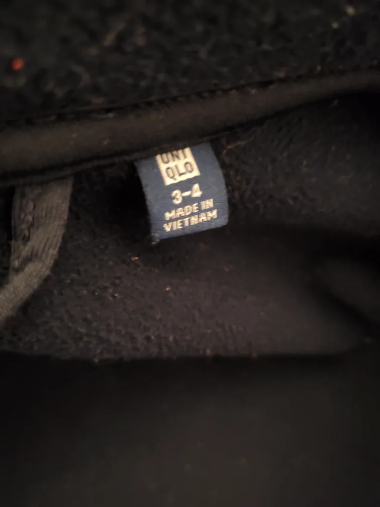 🧡 UNIQLO Kids Wind Proof Fleece Jacket image indicator(4)