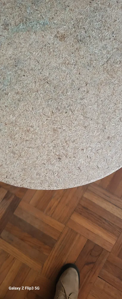 🧡 Small Round Side Table with Wooden Legs image indicator(3)