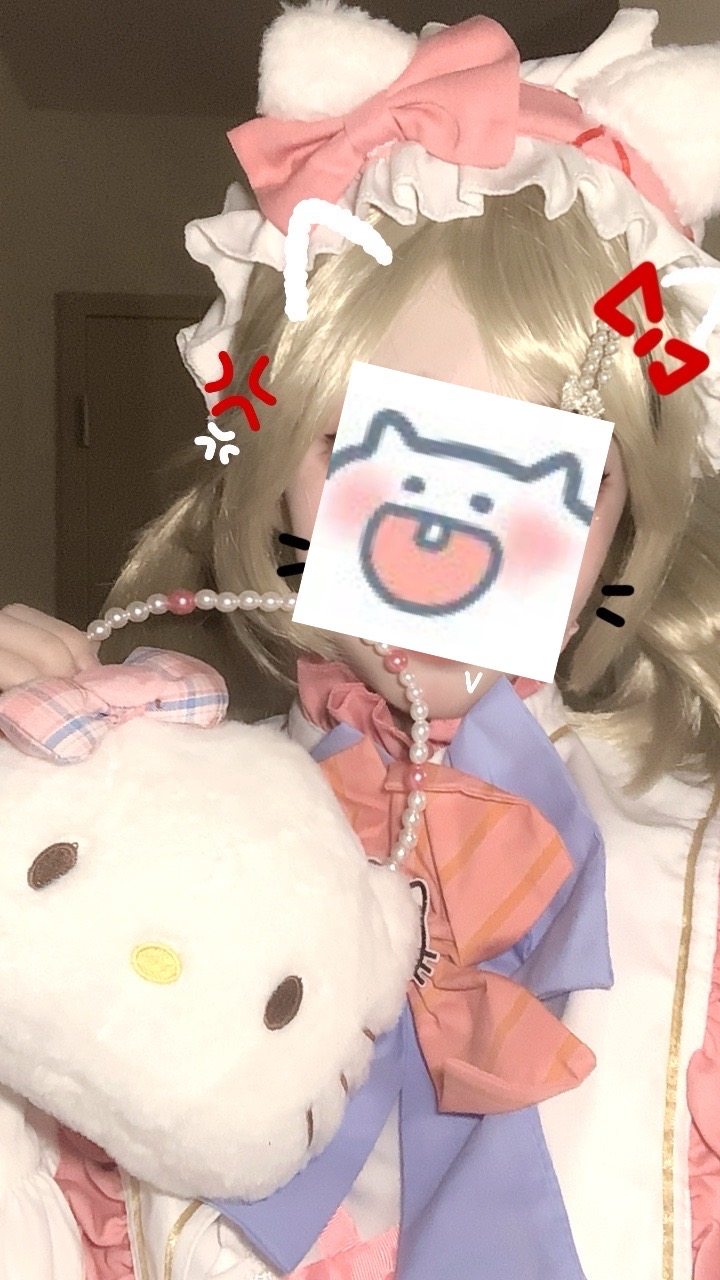 Hello Kitty Lolita Dress Cosplay Costume - photo 3