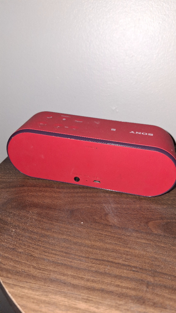 Sony Portable Bluetooth Speaker - Red - photo 2