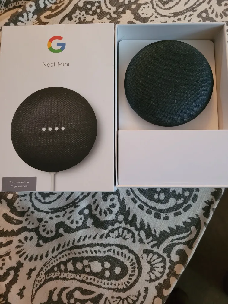 Google Nest Mini (2nd Generation) - Charcoal image indicator(4)