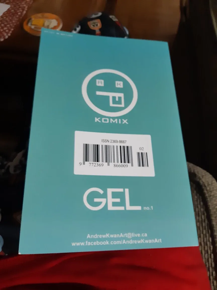 GEL no.1 Graphic Novel by Andrew Sebastian Kwan - Signed! image indicator(2)