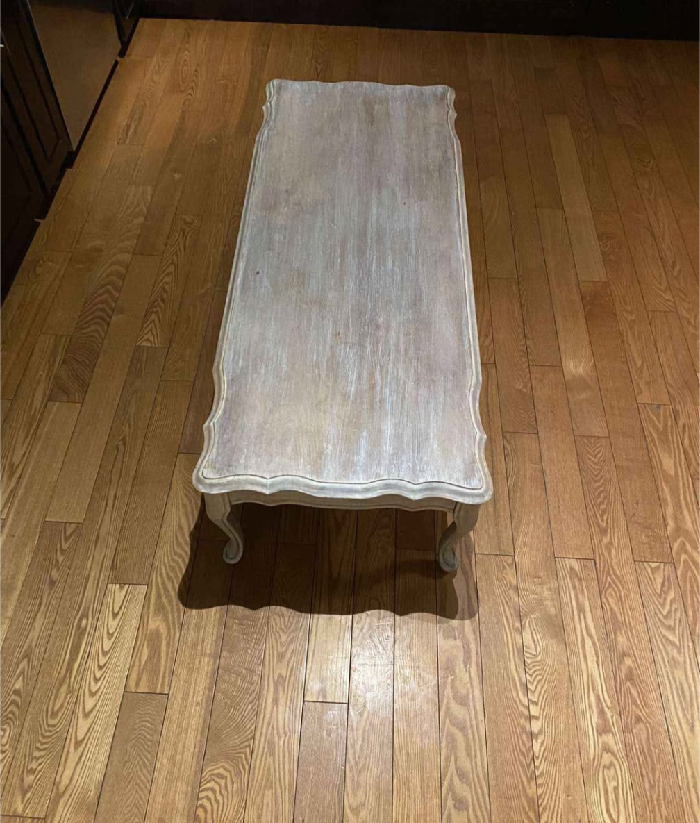 Distressed White Coffee Table