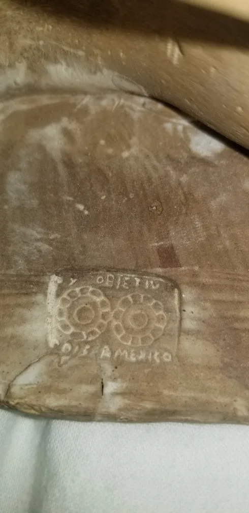 Unique Mayan-Style Carved Stone Statue image indicator(7)