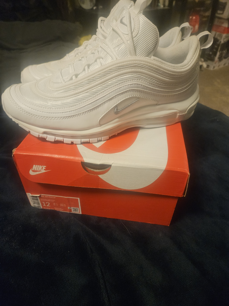 Nike Air Max 97 White Size 12 - photo 2