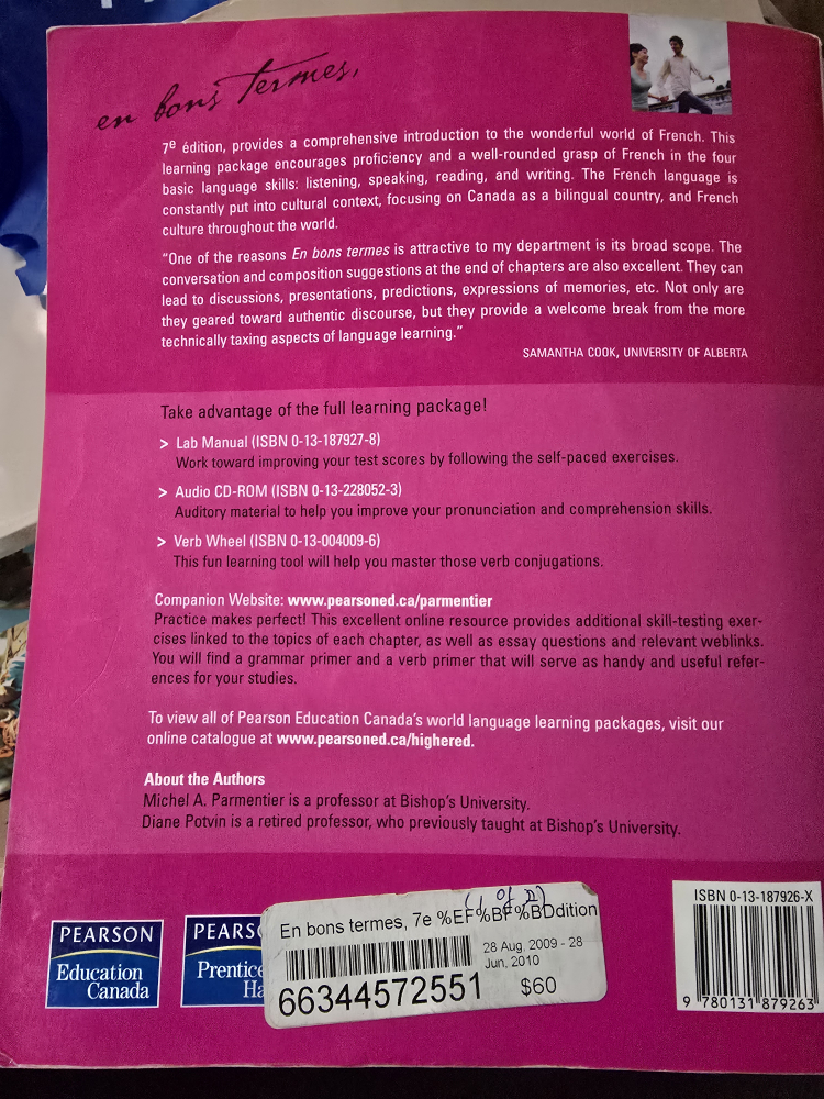 En Bons Termes 7e édition Textbook - photo 3