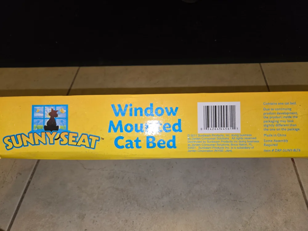 BNIB SunnySeat Window Mounted Cat Bed Brand New In Box image indicator(3)