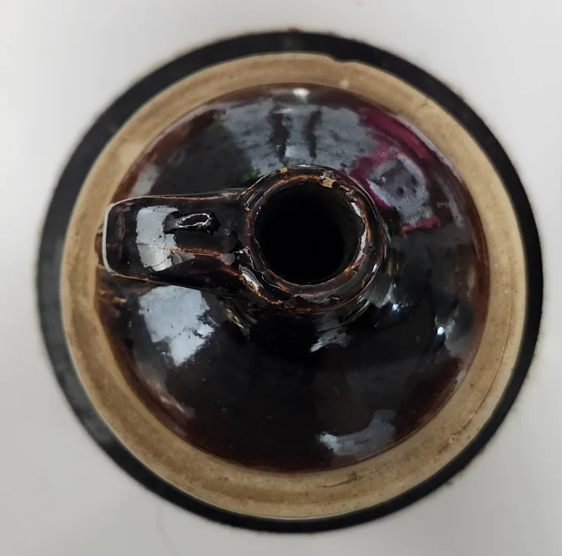 Antique Brown & Beige Stoneware Jug image indicator(2)