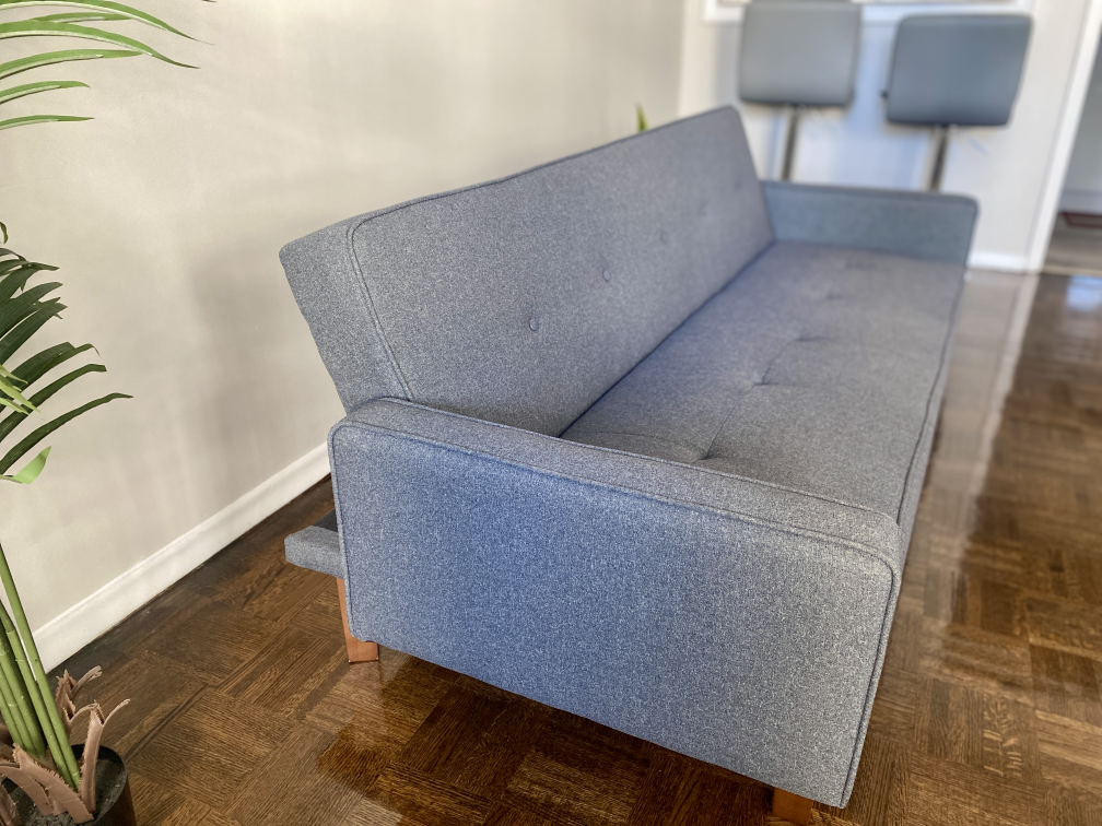 75" Wayfair Grey Sleeper Sofa - photo 3