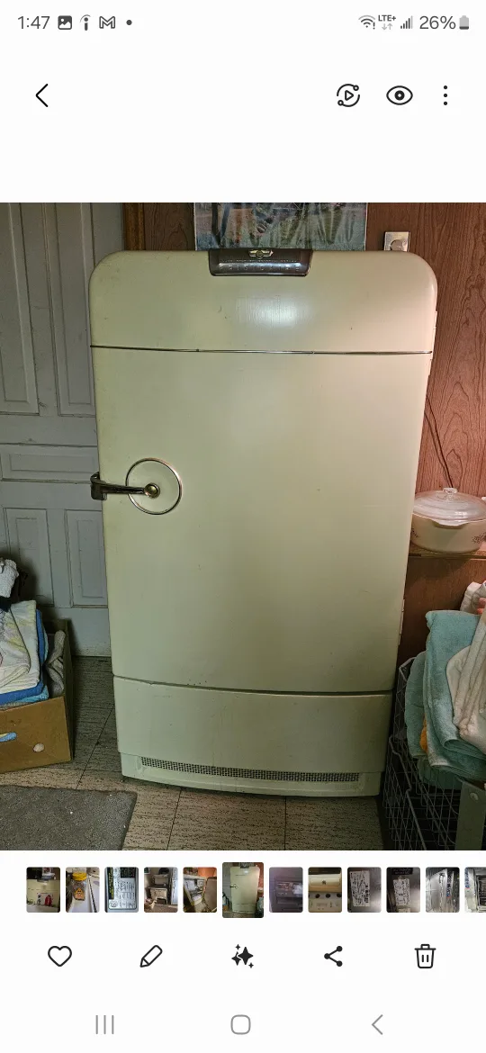 Vintage General Electric Refrigerator image indicator(3)