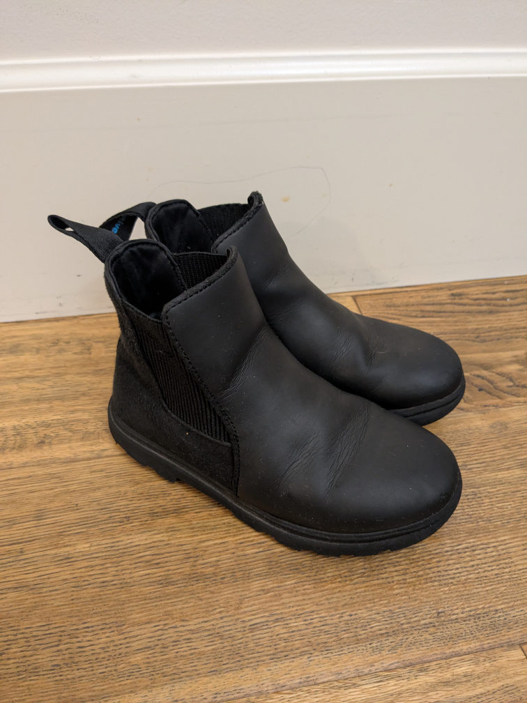 Native Kids' Black Chelsea Boots