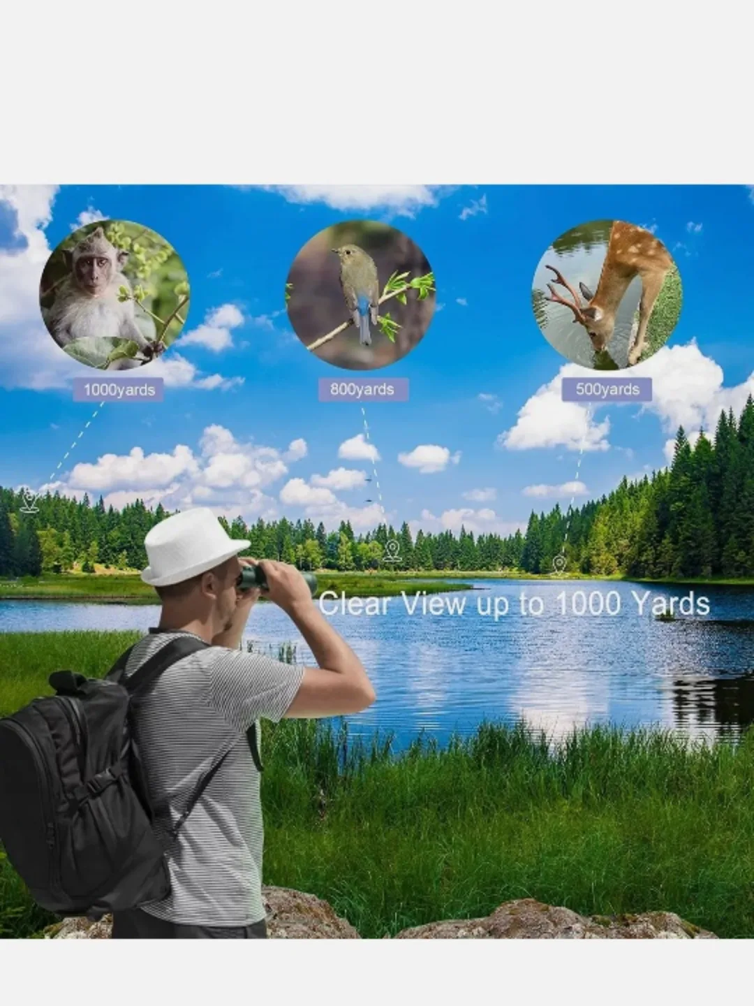 EASTPOLE waterproof Monocular Telescope image indicator(10)