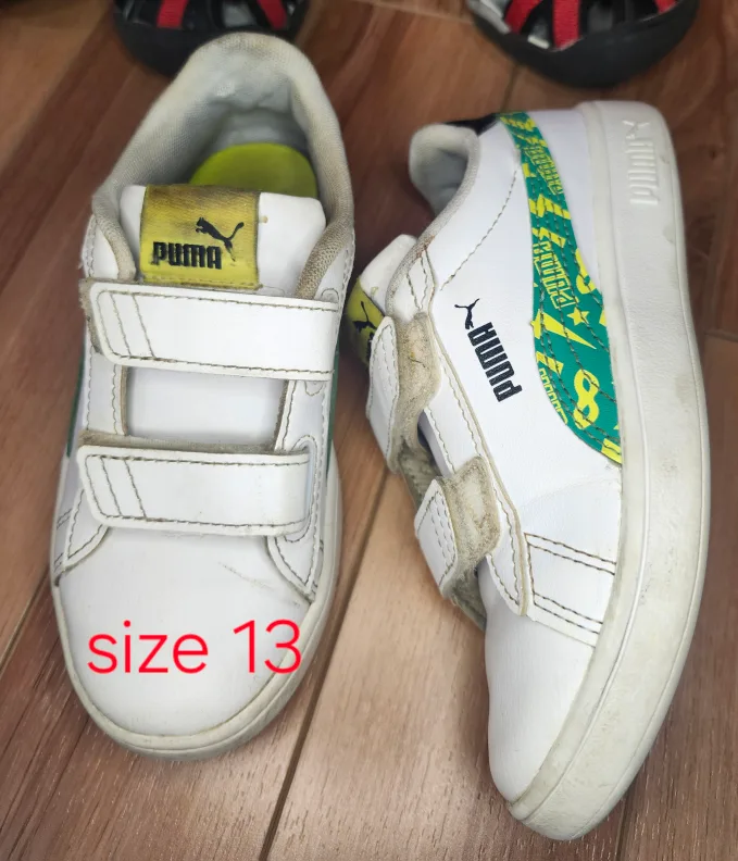 Kids' Shoes Bundle - Old Navy, Converse, Clarks, Adidas image indicator(9)