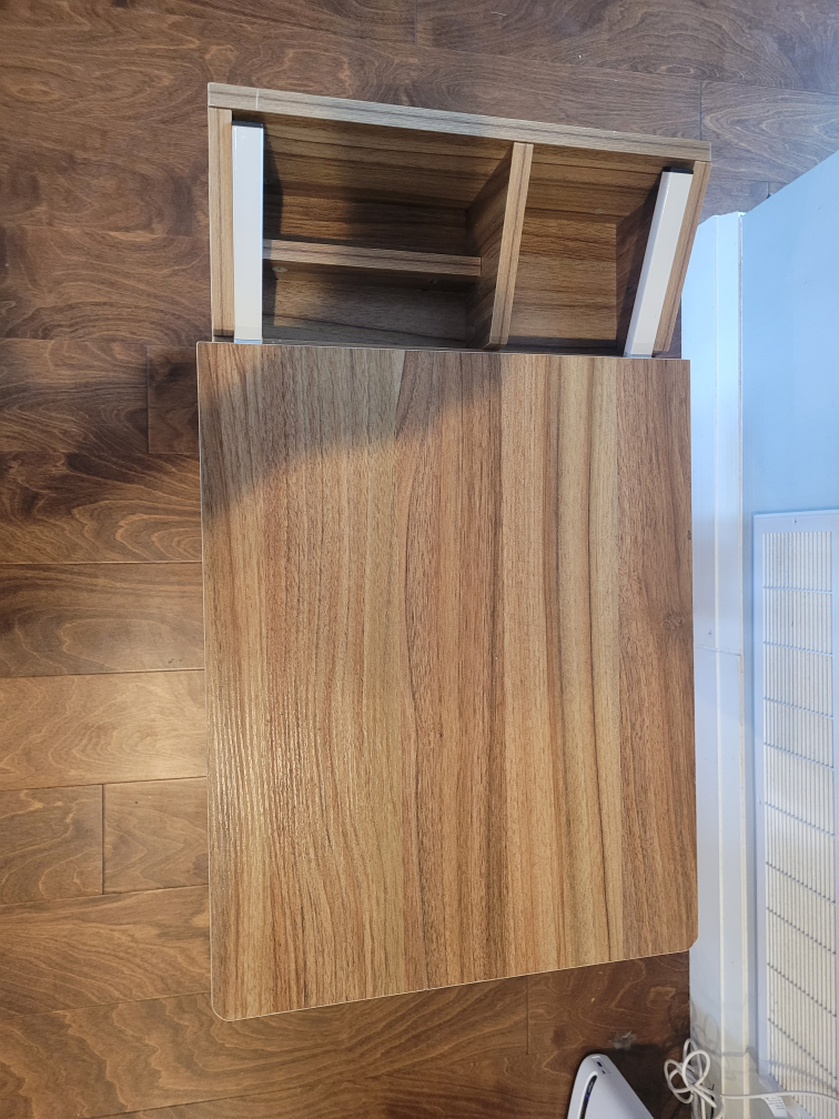 Rolling Laptop Desk with Storage - photo 4
