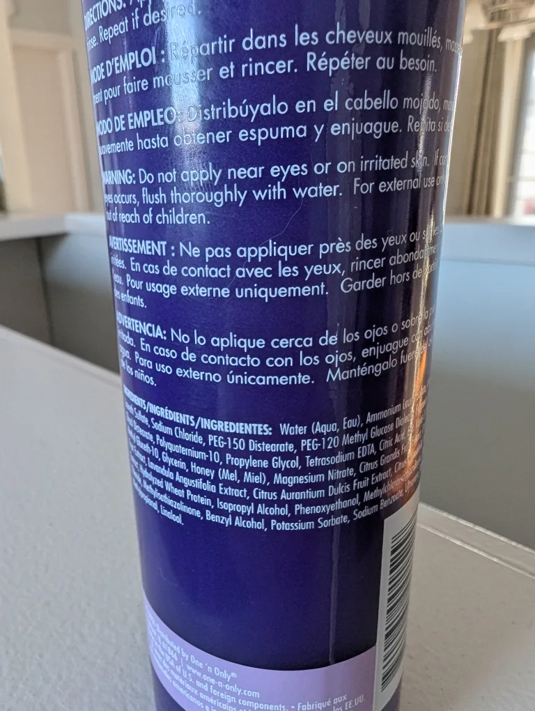 UNOPENED Purple Shampoo for Silver Hair image indicator(4)