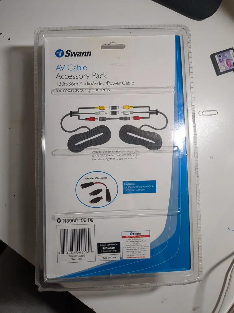 Swann AV Cable Accessory Pack - 120ft/36m image indicator(2)