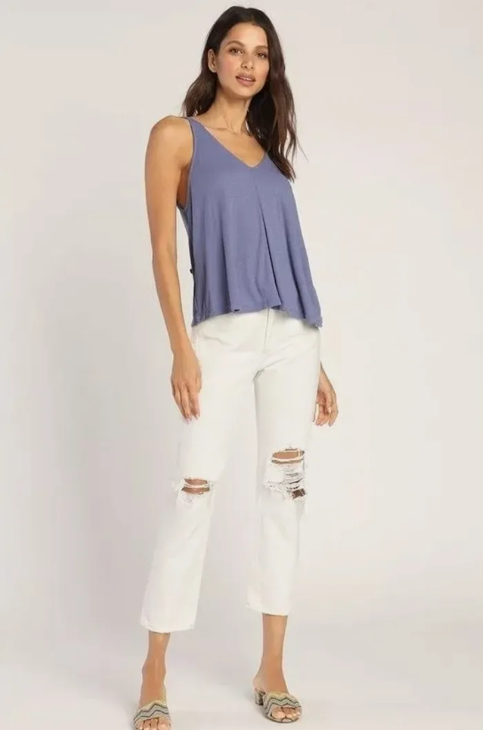 Purple flowy tank 💜 image indicator(7)