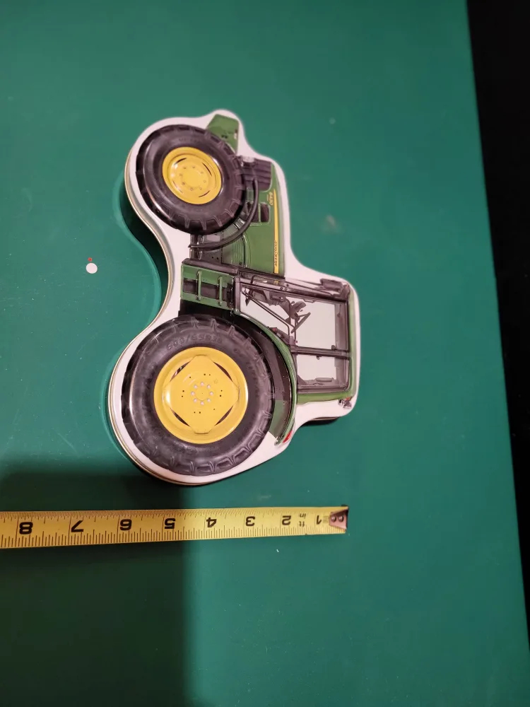 John Deere Tractor Shaped Tin image indicator(4)