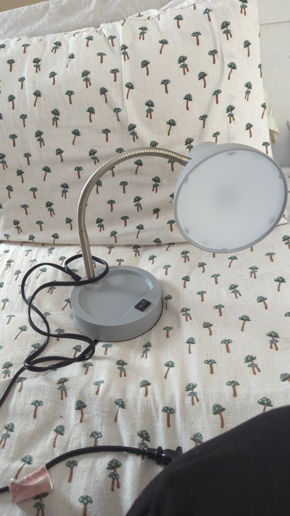 Desk lamp, flexible