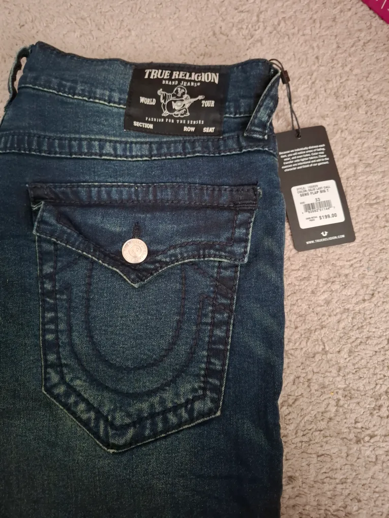 True Religion Geno Relaxed Slim Jeans image indicator(8)