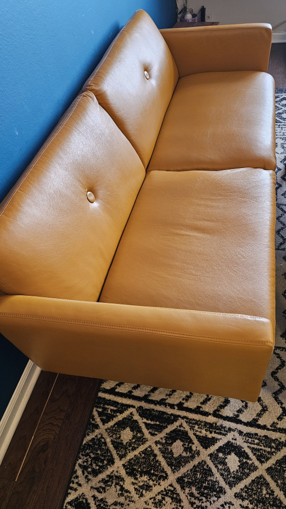 Faux Leather Serta Futon Sofa Bed -$89 (or best offer) - photo 2