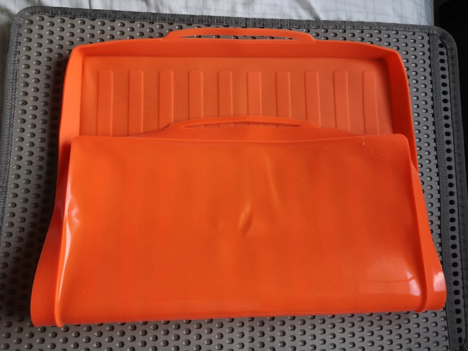 Orange silicone food handlers - photo 2