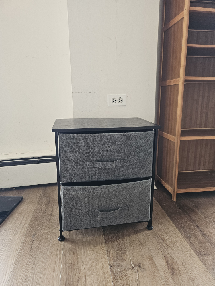 Two-Drawer Fabric Storage Organizer