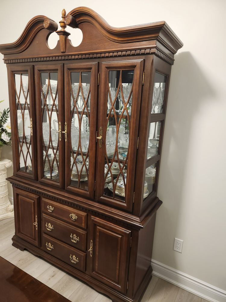 Elegant Dark Wood cabinet
