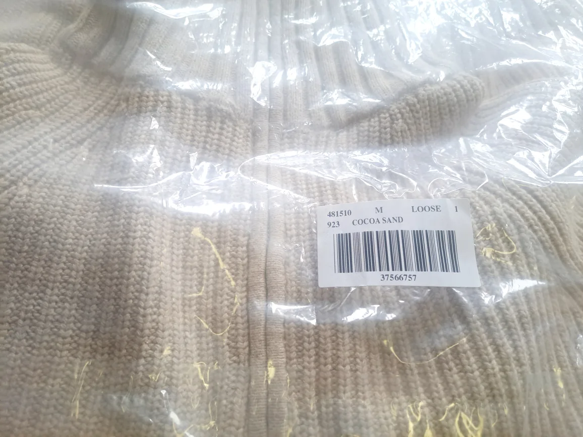 Mens RW &CO Cozy Creme long-sleeve sweater Size M image indicator(7)