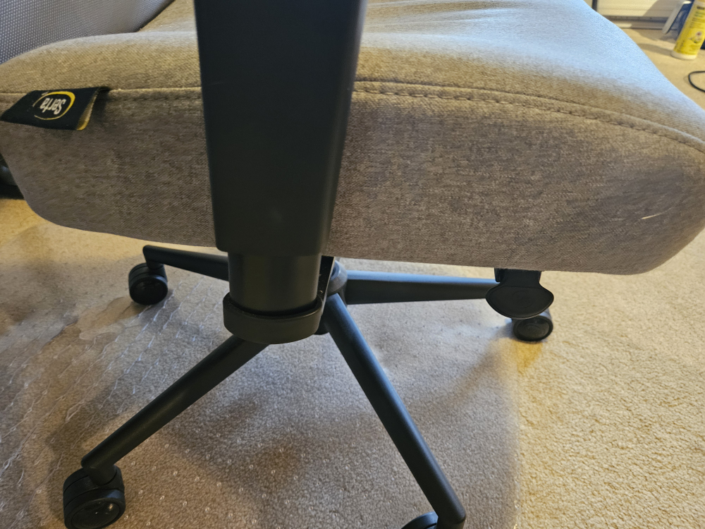 Office Chair - Grey Fabric and Mesh Back - photo 4